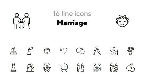 婚礼logo模板