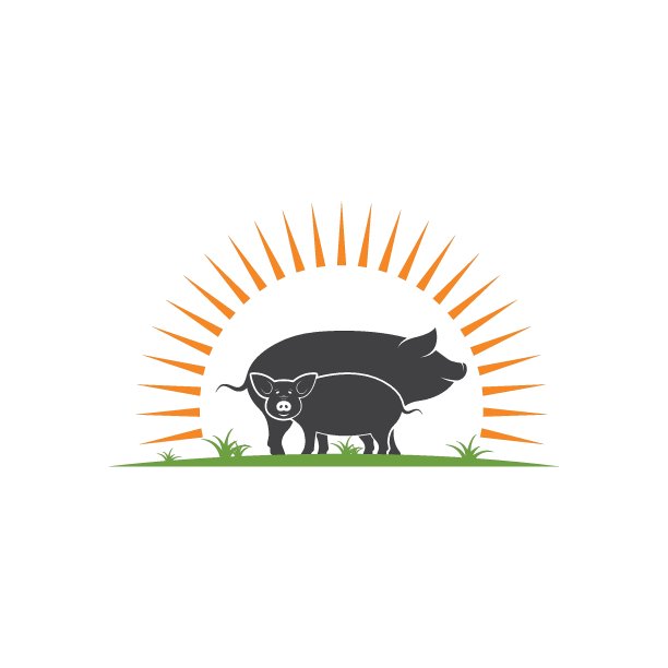 猪头logo