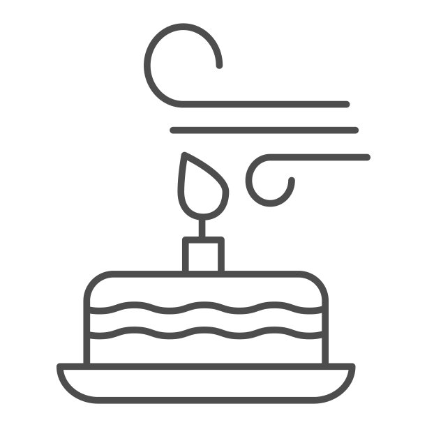 生日蛋糕宣传
