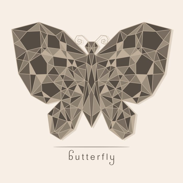 蝴蝶品牌形象logo