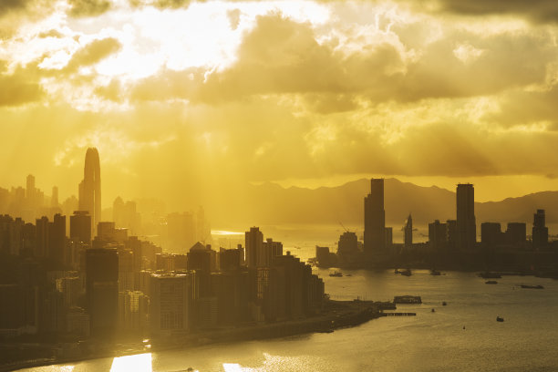 香港城市剪影