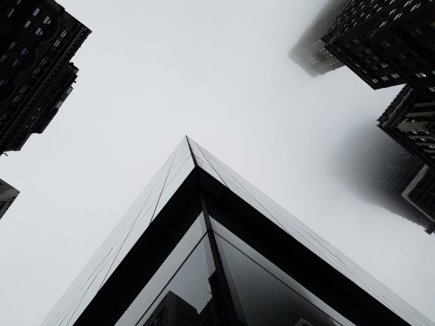 现代建筑透视