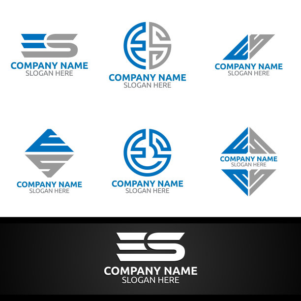 云科技,e字母logo