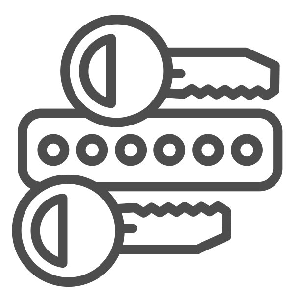 智能门锁logo