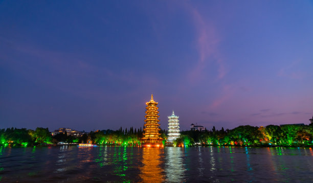 广西地标建筑广西景点