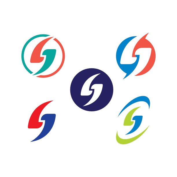 g字母互联网商务logo