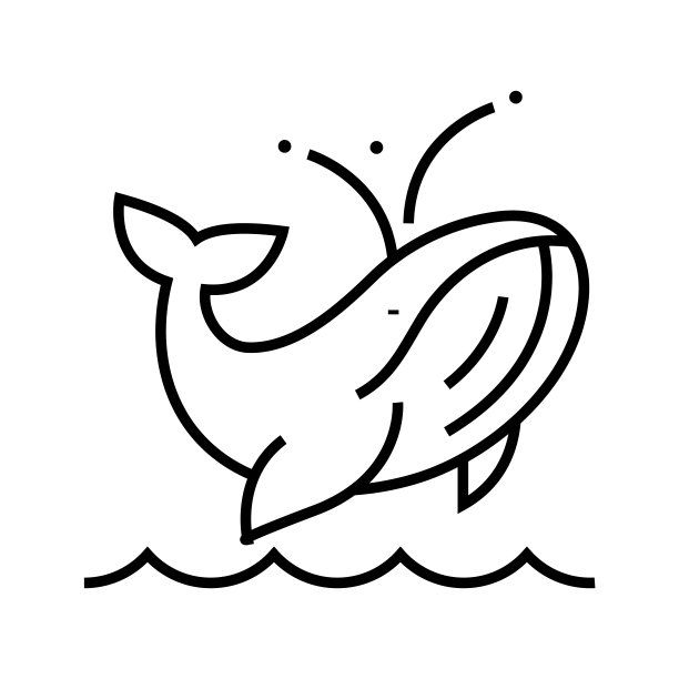 海豚logo设计