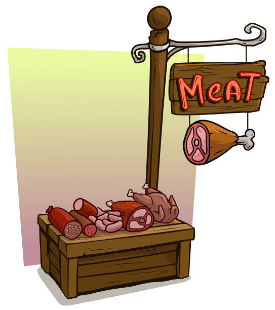 猪肉吊牌