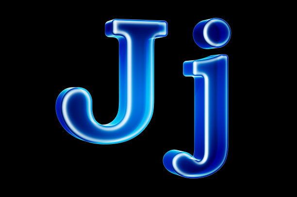 j字体标志设计
