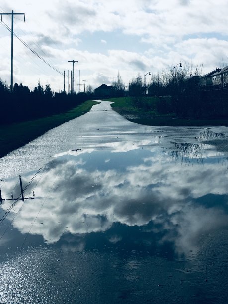 雨天路滑