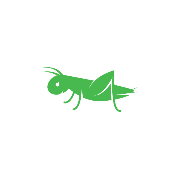 绿色食品logo昆虫