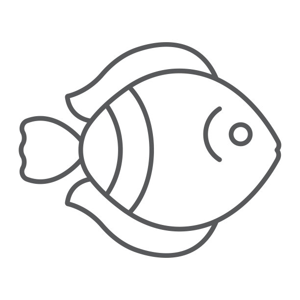 水族馆水产品logo