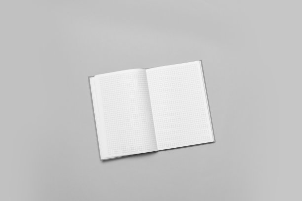 笔记本课本白白纸模板