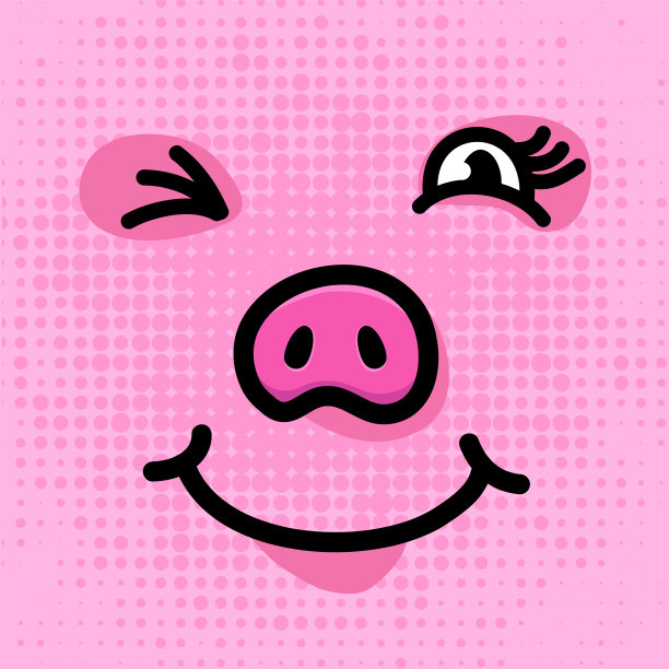 节日快乐猪