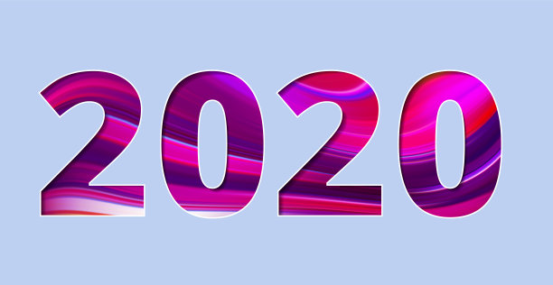2020年背景海报