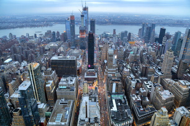 美国纽约的高楼