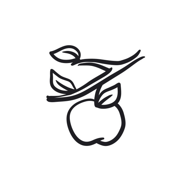 水果苹果矢量插画