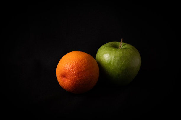 红橙血橙创意拍摄水果
