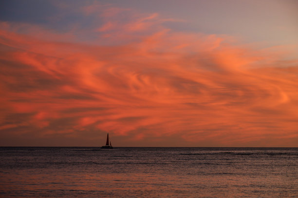 海上夜景