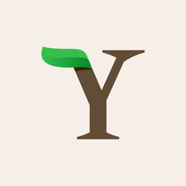 叶子logo,y字母,logo