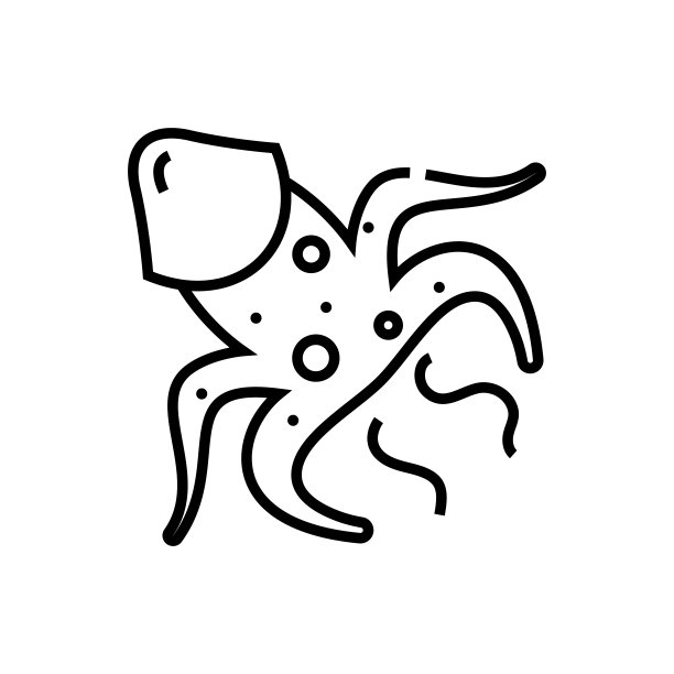 章鱼logo设计