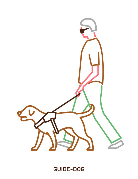 宠物狗狗插画海报