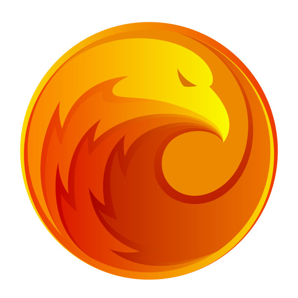 凤凰logo,标志logo