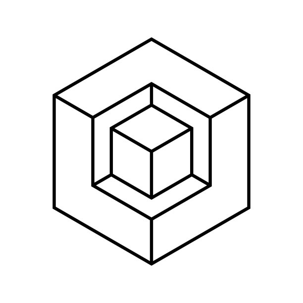 3d空间logo