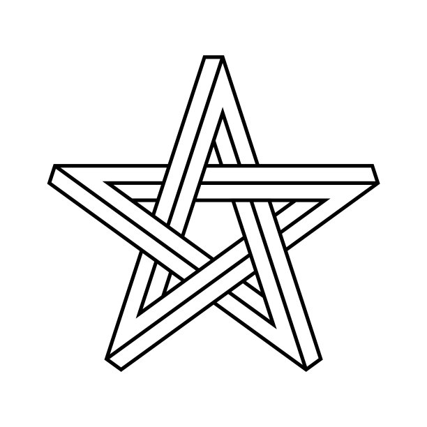 立体五角星