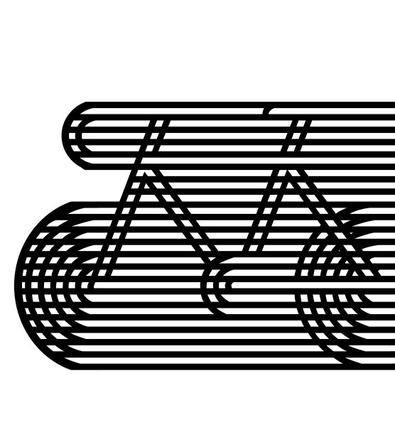 动感曲线时尚logo