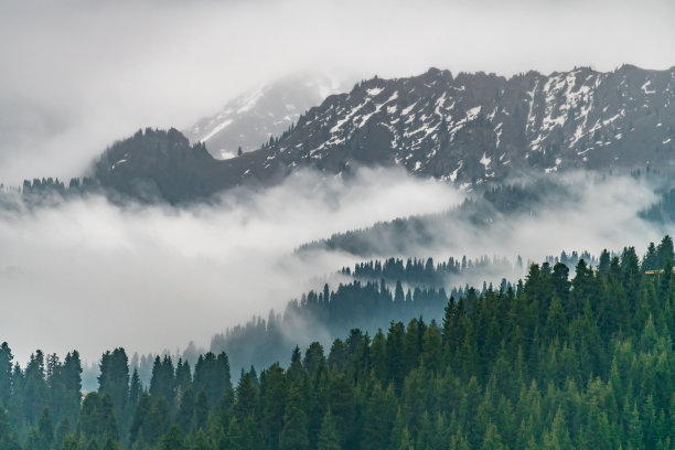 云雾天山