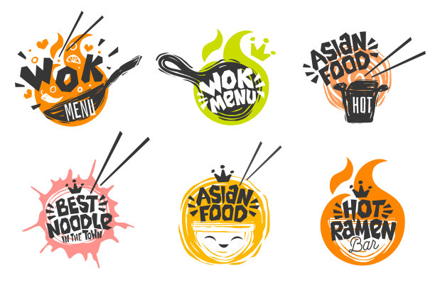中式料理logo