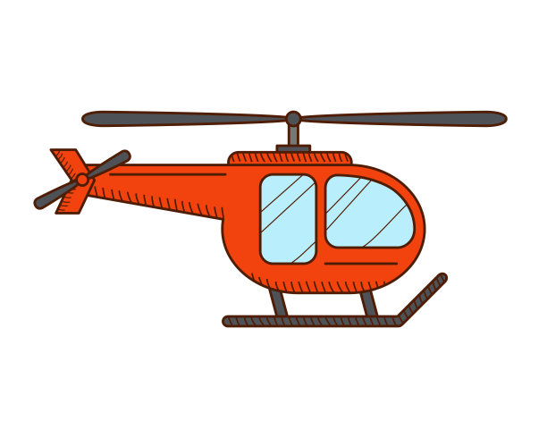 旅游观光直升机