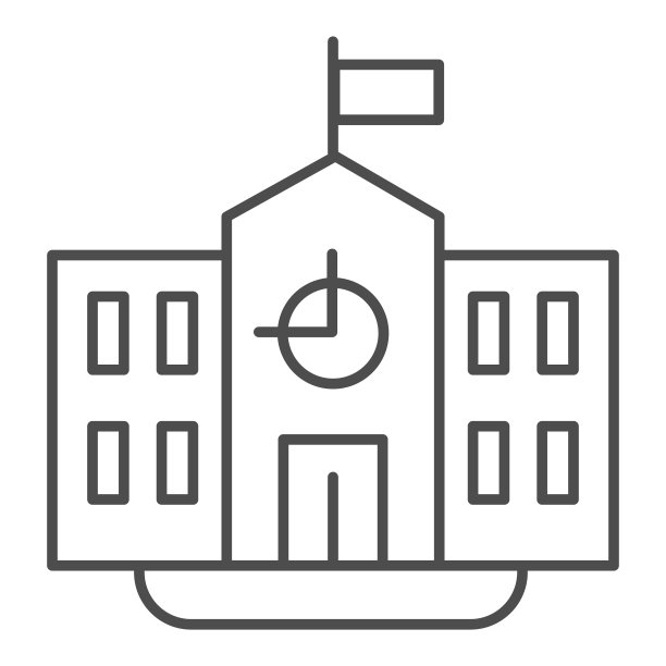 学院logo