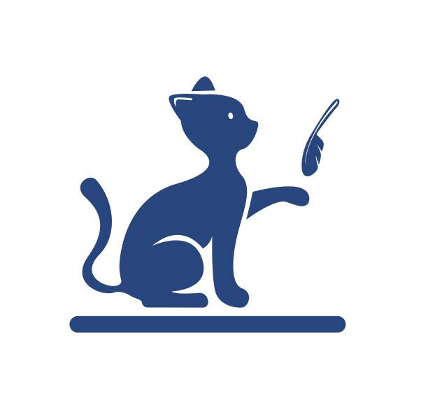 卡通小猫咪logo吉祥物