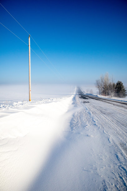 雪天路滑