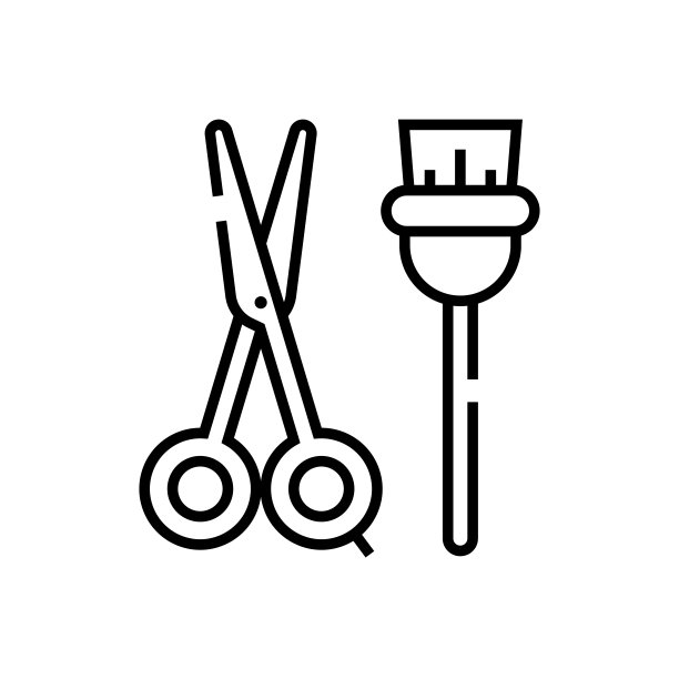 美发师logo