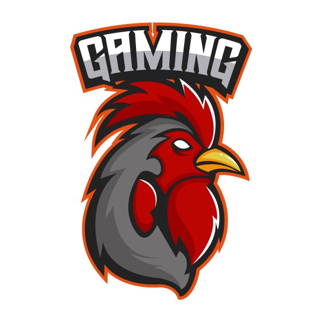 鸡logo