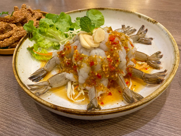 泰式鲜虾沙拉