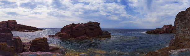 海岸礁石岩石
