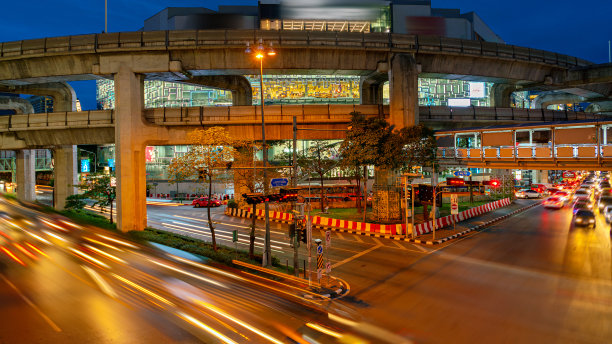曼谷城区街景