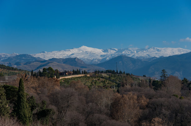 雪中城堡