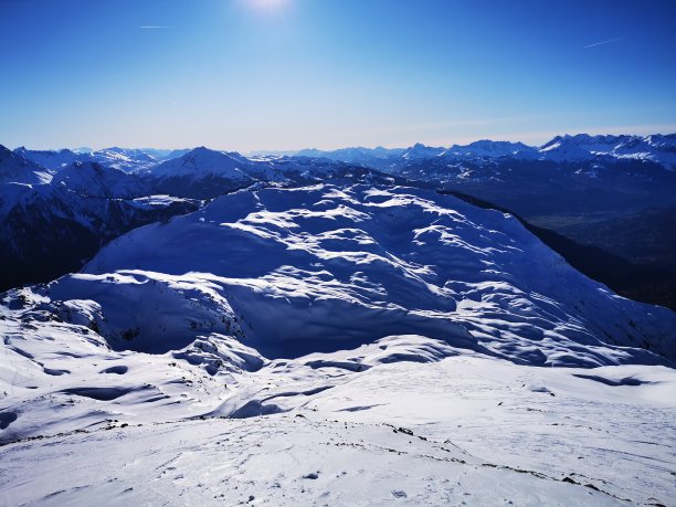 冬天雪景海报