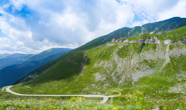 青瓦路面