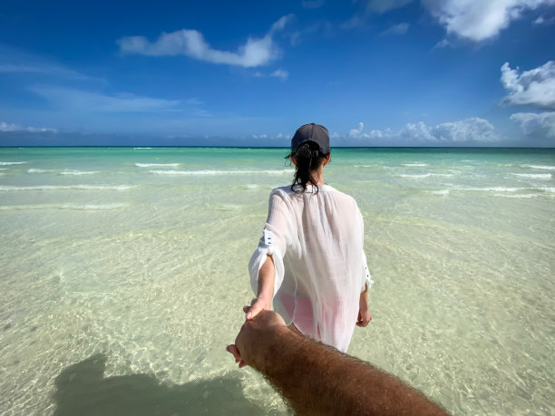 海边沙滩love爱情浪漫