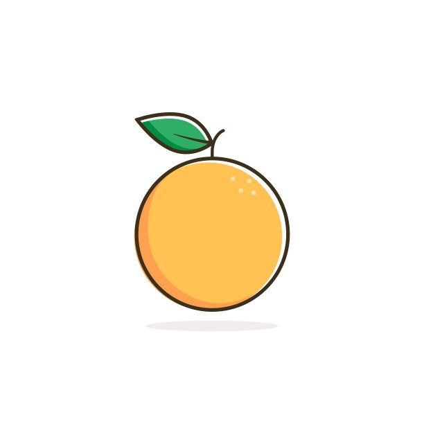 橘子标志