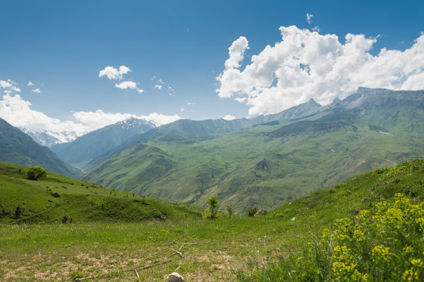 壮丽的大山风景