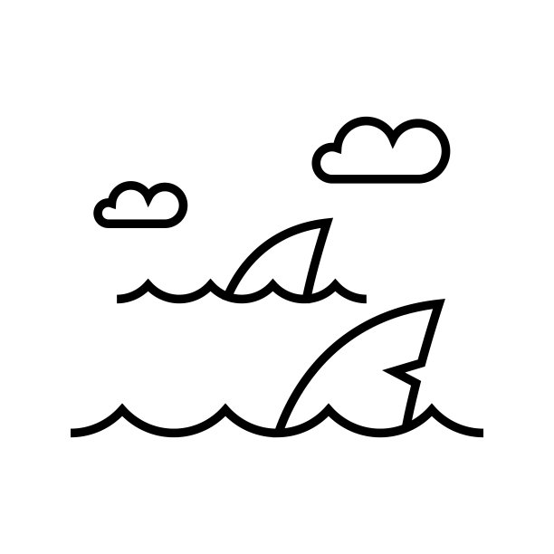 鲸鱼logo旅游logo
