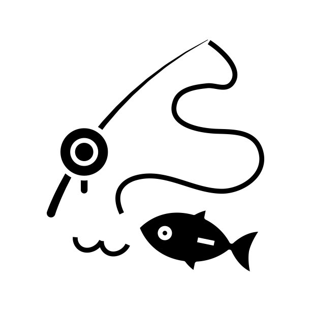 钓鱼字体设计