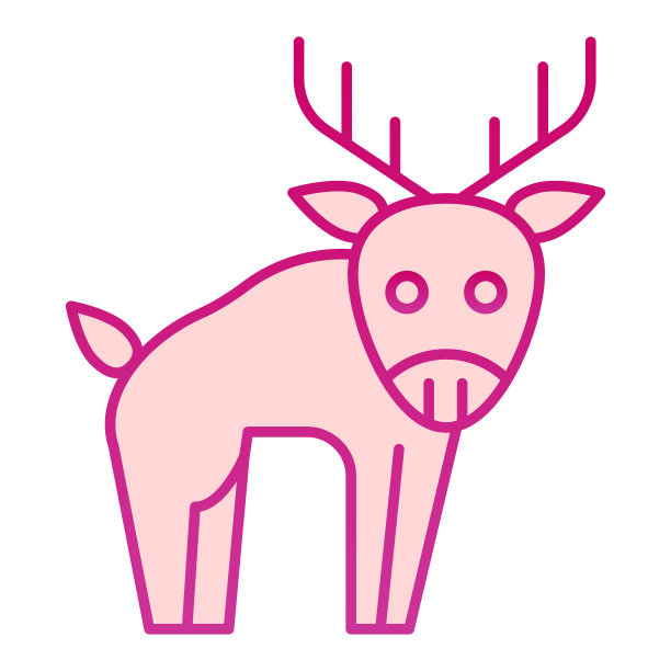 羚羊logo设计